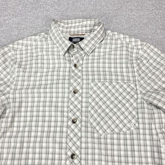 Alaskan Hardgear Duluth Shirt Mens Medium Gray Mountain Stream Vented Hiking - Picture 12 of 16